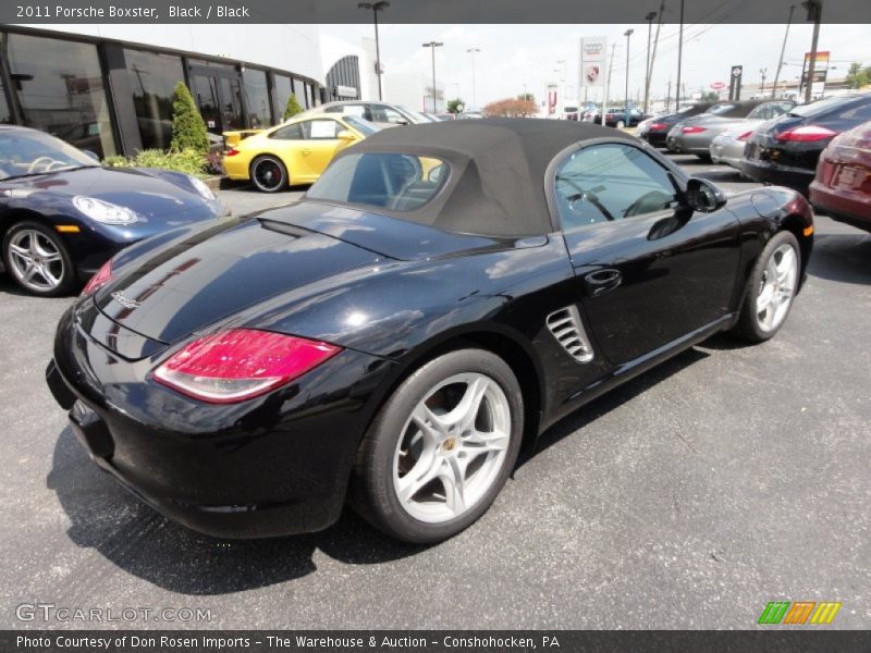 Black / Black 2011 Porsche Boxster