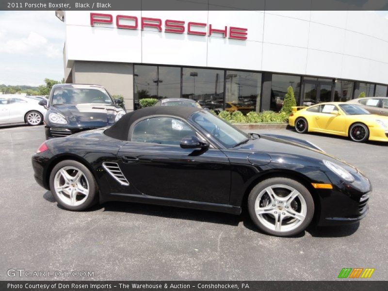 Black / Black 2011 Porsche Boxster
