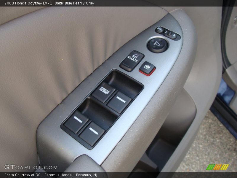 Baltic Blue Pearl / Gray 2008 Honda Odyssey EX-L