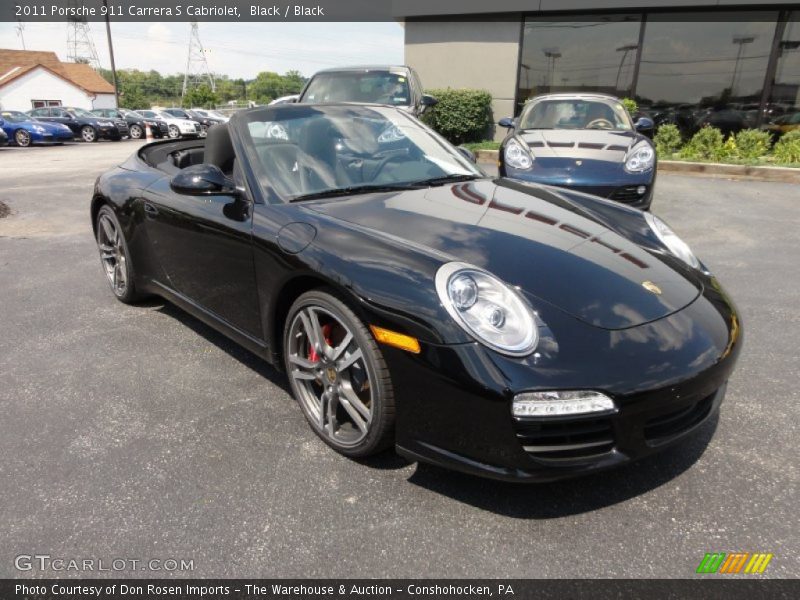 Front 3/4 View of 2011 911 Carrera S Cabriolet