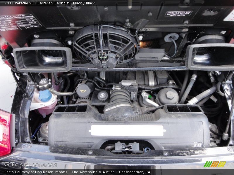 2011 911 Carrera S Cabriolet Engine - 3.8 Liter DFI DOHC 24-Valve VarioCam Flat 6 Cylinder