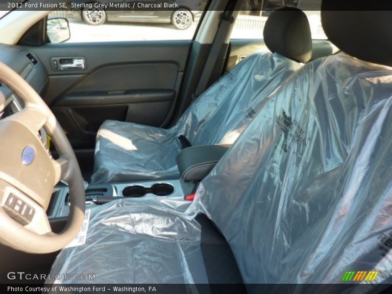 Sterling Grey Metallic / Charcoal Black 2012 Ford Fusion SE
