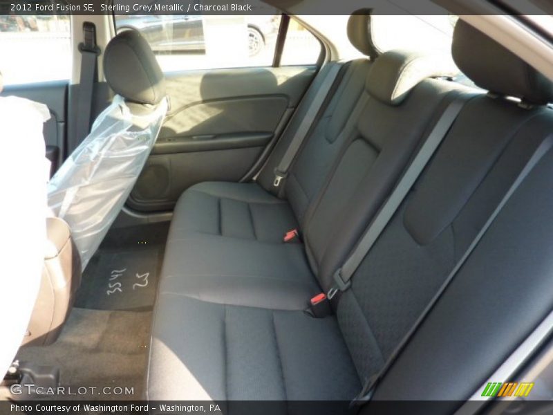Sterling Grey Metallic / Charcoal Black 2012 Ford Fusion SE