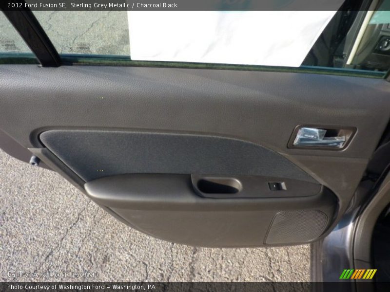 Sterling Grey Metallic / Charcoal Black 2012 Ford Fusion SE