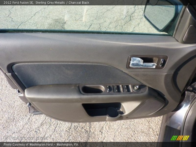 Sterling Grey Metallic / Charcoal Black 2012 Ford Fusion SE