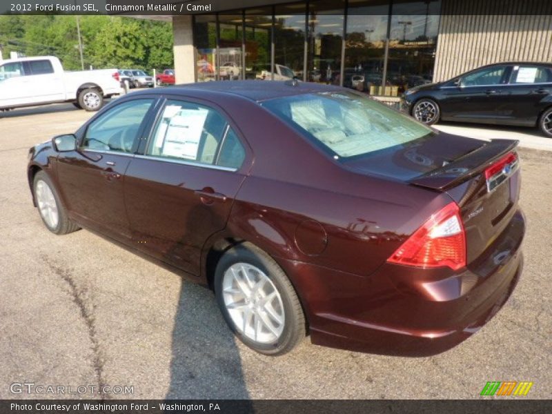  2012 Fusion SEL Cinnamon Metallic