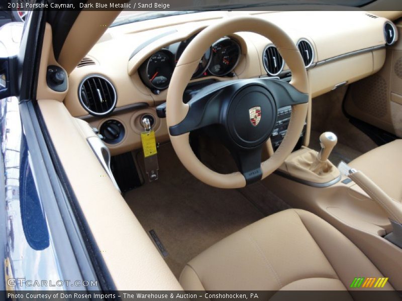  2011 Cayman  Sand Beige Interior