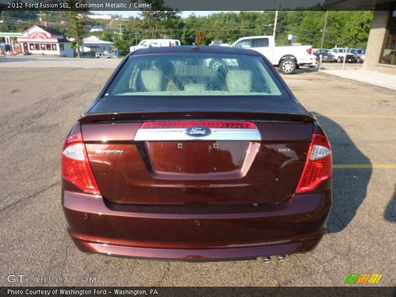 Cinnamon Metallic / Camel 2012 Ford Fusion SEL