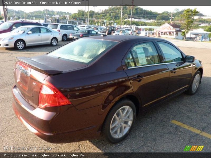 Cinnamon Metallic / Camel 2012 Ford Fusion SEL
