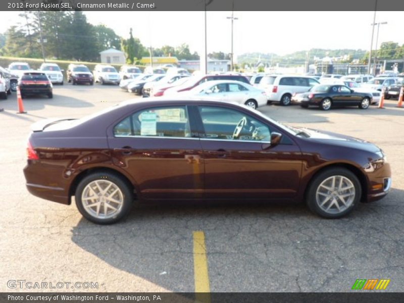 Cinnamon Metallic / Camel 2012 Ford Fusion SEL