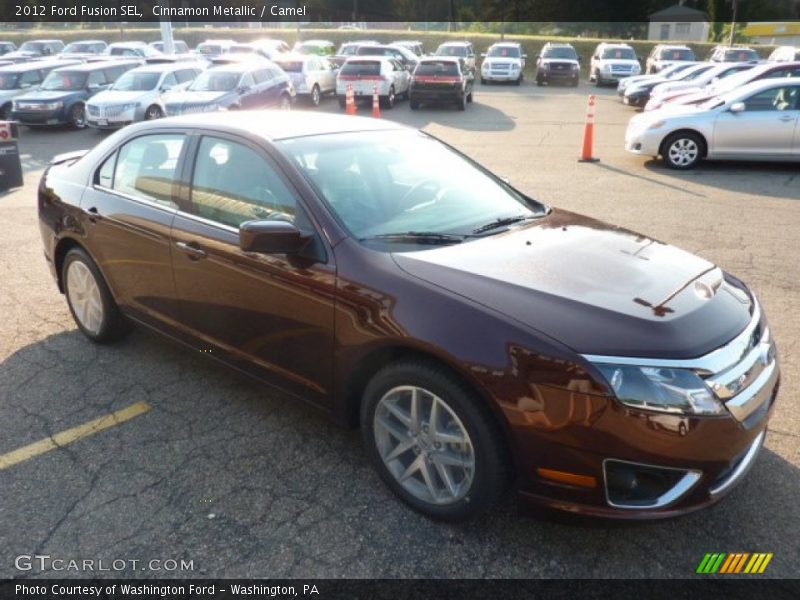 Cinnamon Metallic / Camel 2012 Ford Fusion SEL