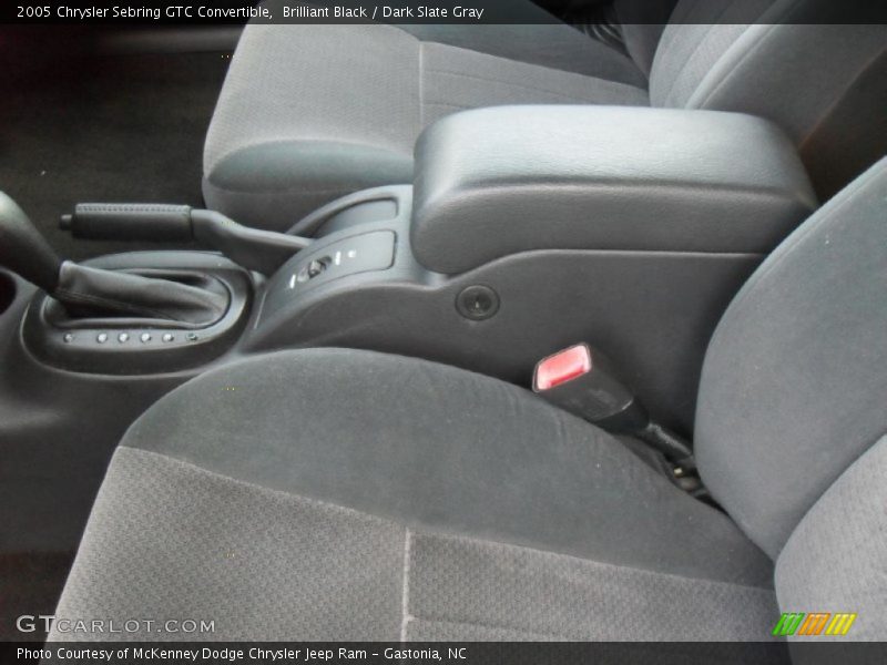 Brilliant Black / Dark Slate Gray 2005 Chrysler Sebring GTC Convertible