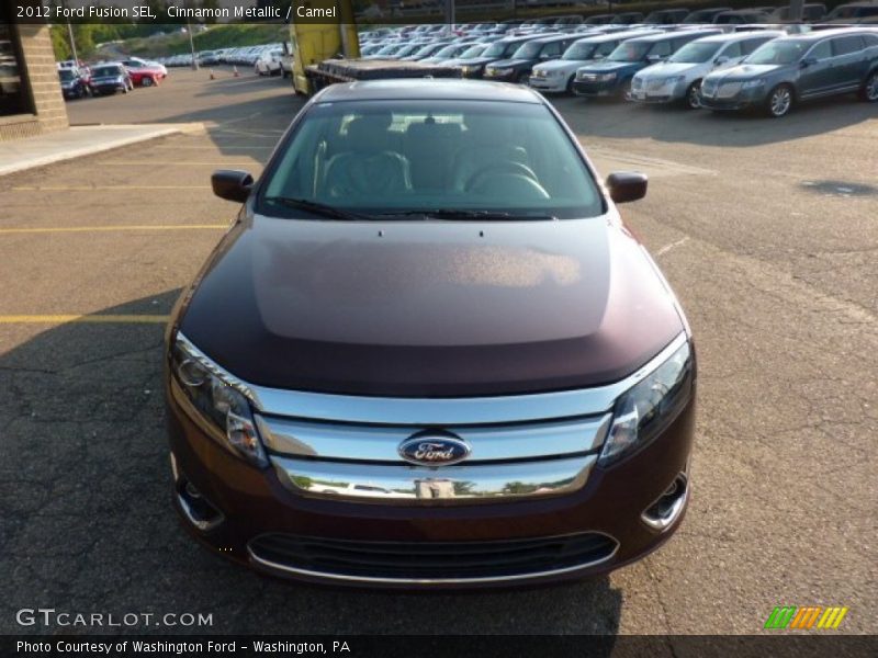 Cinnamon Metallic / Camel 2012 Ford Fusion SEL