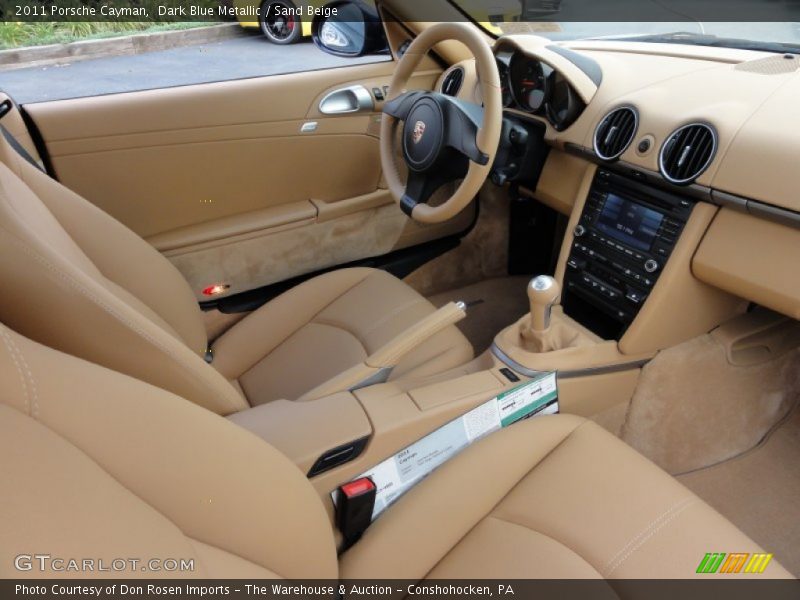  2011 Cayman  Sand Beige Interior