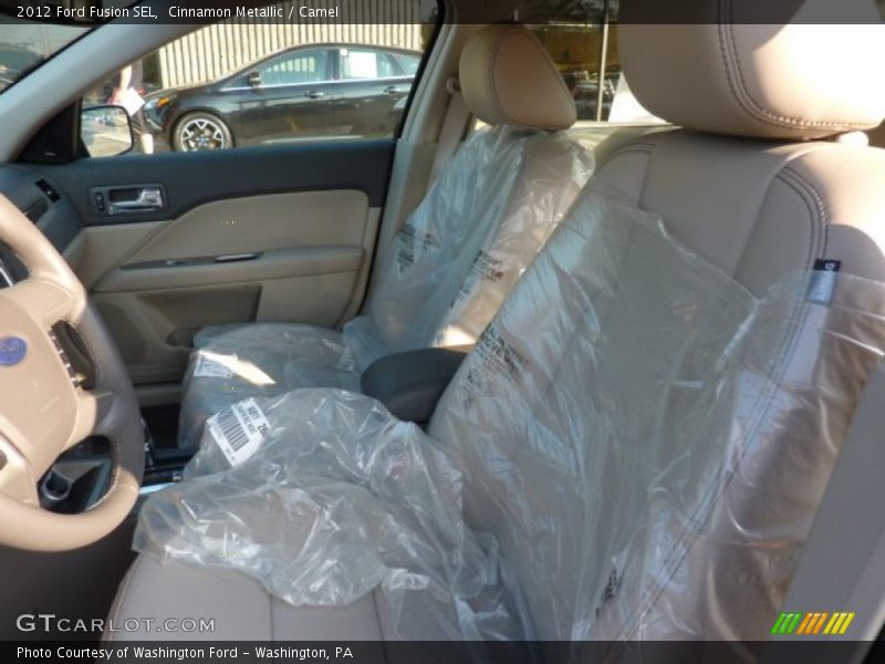 Cinnamon Metallic / Camel 2012 Ford Fusion SEL