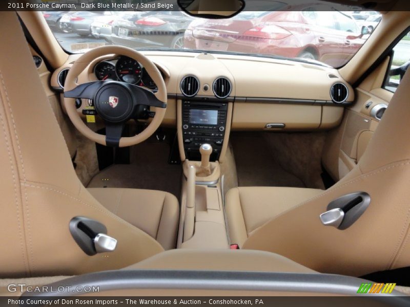  2011 Cayman  Sand Beige Interior