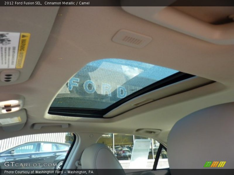 Cinnamon Metallic / Camel 2012 Ford Fusion SEL