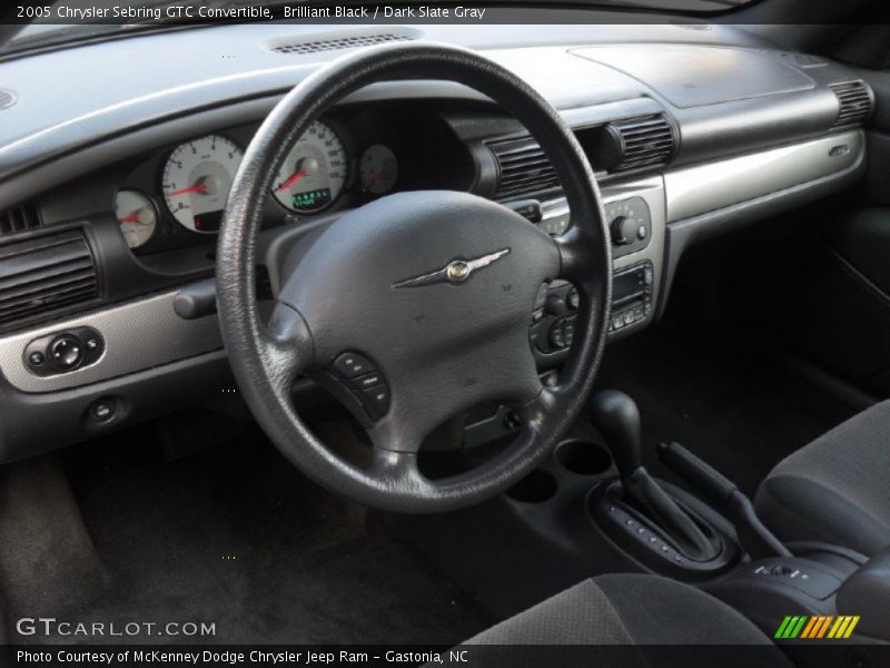 Dashboard of 2005 Sebring GTC Convertible