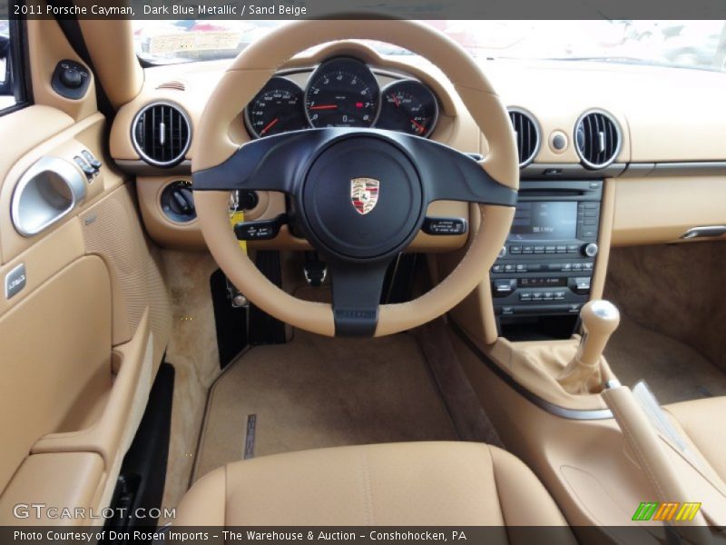 Dashboard of 2011 Cayman 