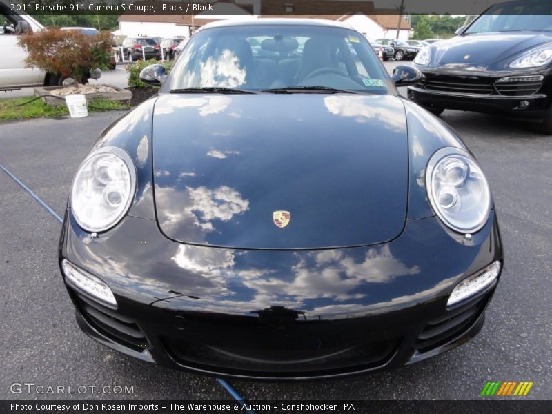 Black / Black 2011 Porsche 911 Carrera S Coupe