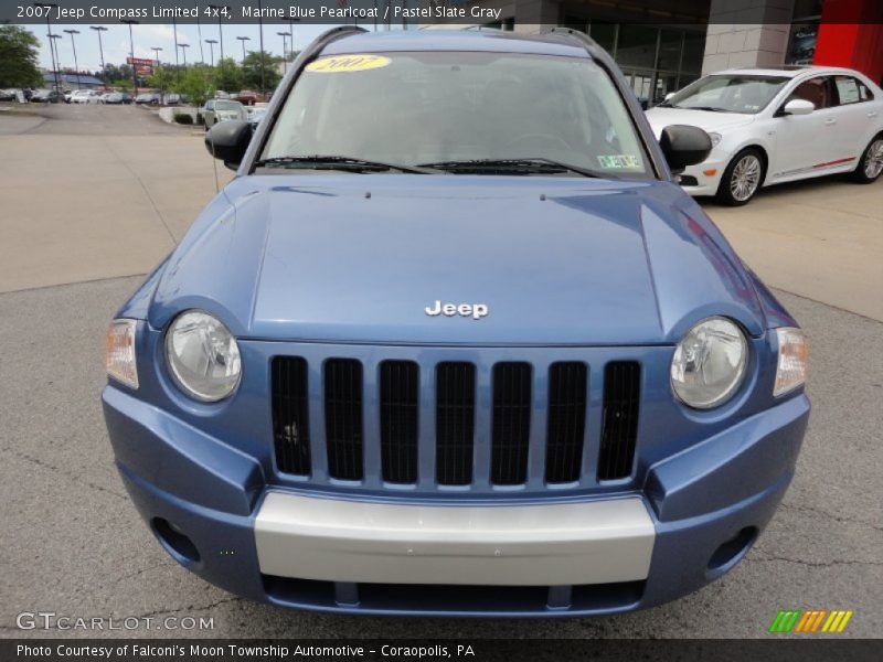 Marine Blue Pearlcoat / Pastel Slate Gray 2007 Jeep Compass Limited 4x4