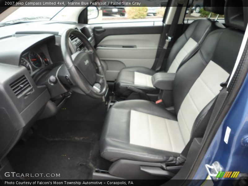 Marine Blue Pearlcoat / Pastel Slate Gray 2007 Jeep Compass Limited 4x4