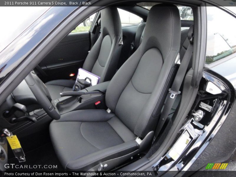 Black / Black 2011 Porsche 911 Carrera S Coupe