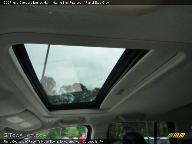Marine Blue Pearlcoat / Pastel Slate Gray 2007 Jeep Compass Limited 4x4