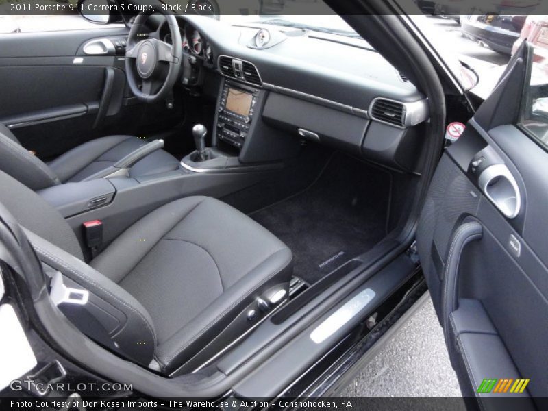  2011 911 Carrera S Coupe Black Interior