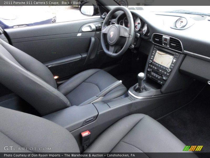 Black / Black 2011 Porsche 911 Carrera S Coupe