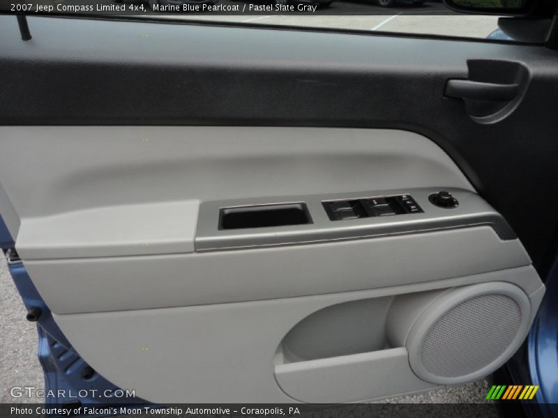 Marine Blue Pearlcoat / Pastel Slate Gray 2007 Jeep Compass Limited 4x4