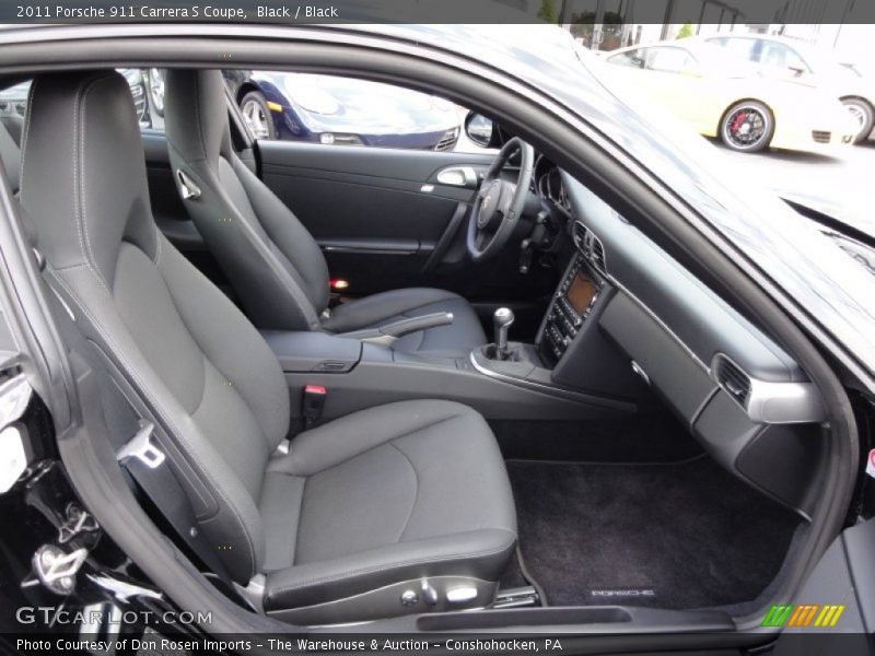 Black / Black 2011 Porsche 911 Carrera S Coupe