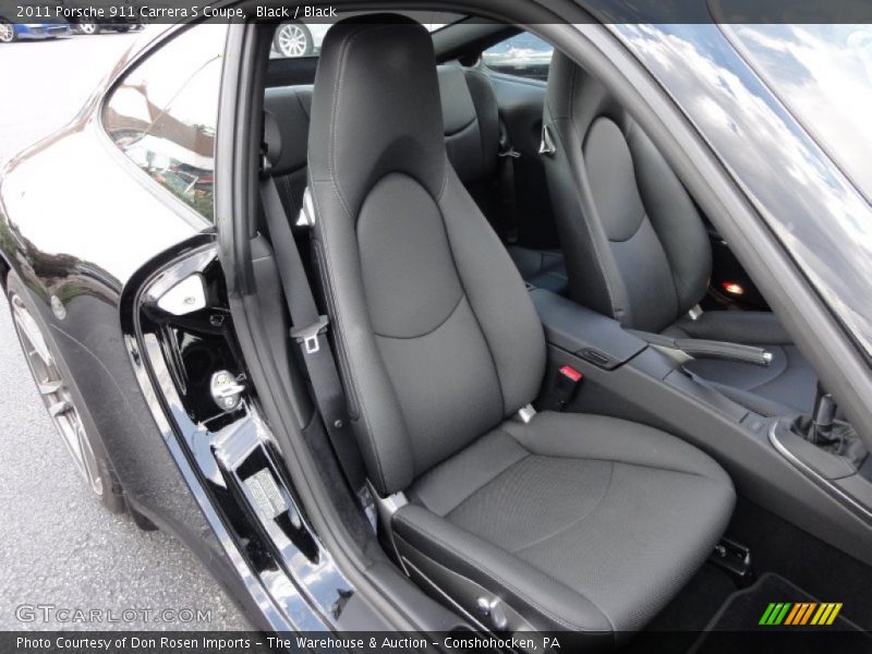Black / Black 2011 Porsche 911 Carrera S Coupe