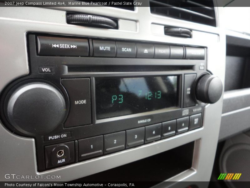 Marine Blue Pearlcoat / Pastel Slate Gray 2007 Jeep Compass Limited 4x4