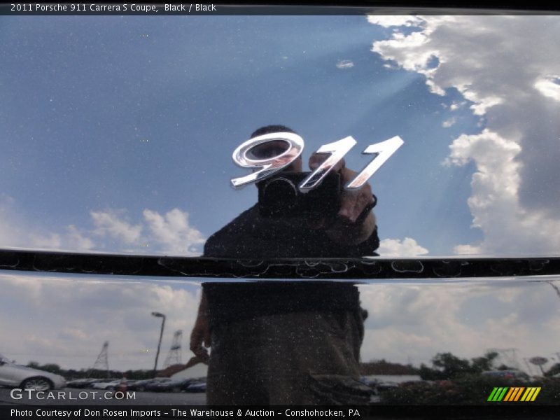 Black / Black 2011 Porsche 911 Carrera S Coupe