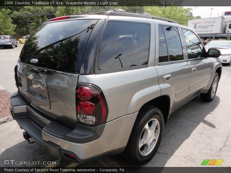 Graystone Metallic / Light Gray 2005 Chevrolet TrailBlazer LT 4x4