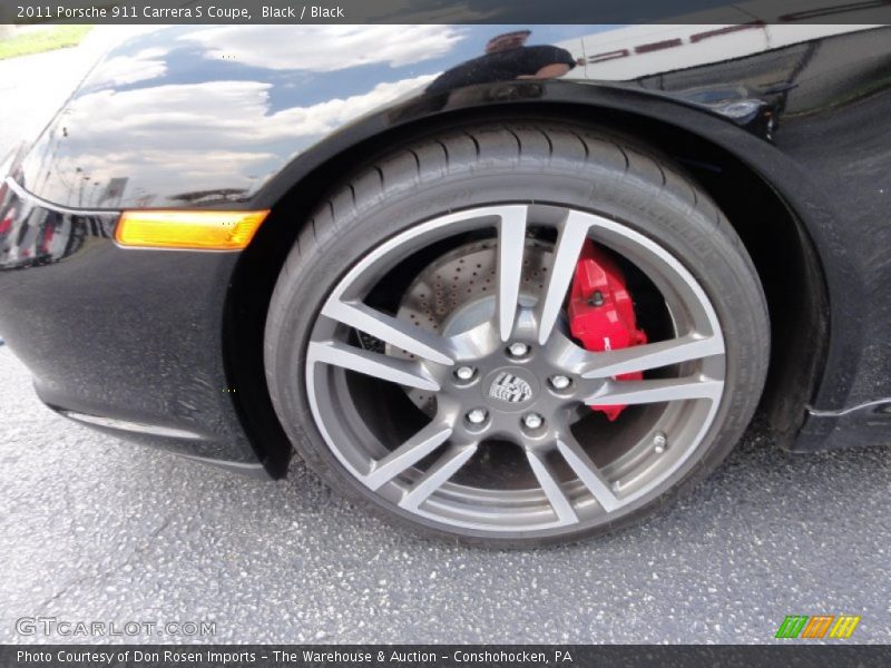 Black / Black 2011 Porsche 911 Carrera S Coupe