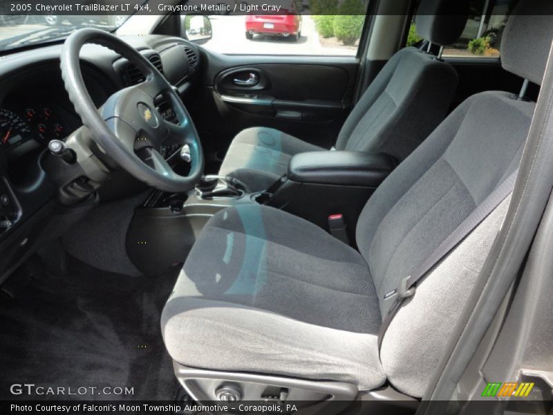 Graystone Metallic / Light Gray 2005 Chevrolet TrailBlazer LT 4x4