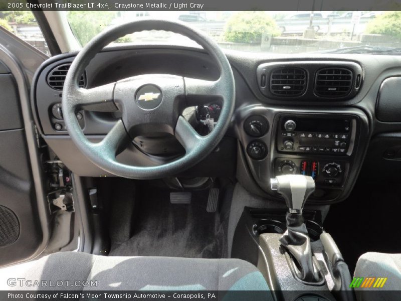 Graystone Metallic / Light Gray 2005 Chevrolet TrailBlazer LT 4x4
