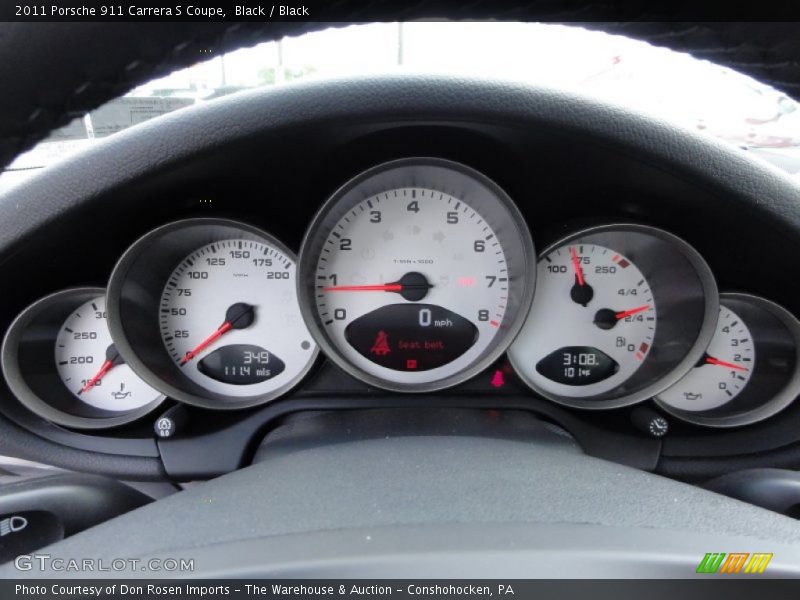  2011 911 Carrera S Coupe Carrera S Coupe Gauges