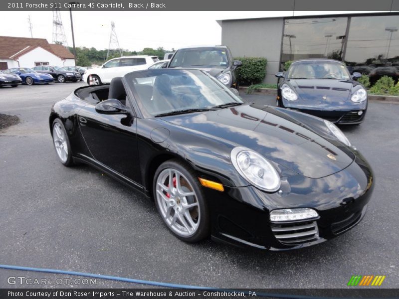 Front 3/4 View of 2011 911 Carrera 4S Cabriolet