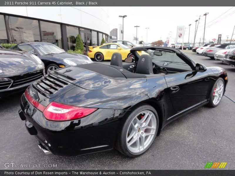  2011 911 Carrera 4S Cabriolet Black