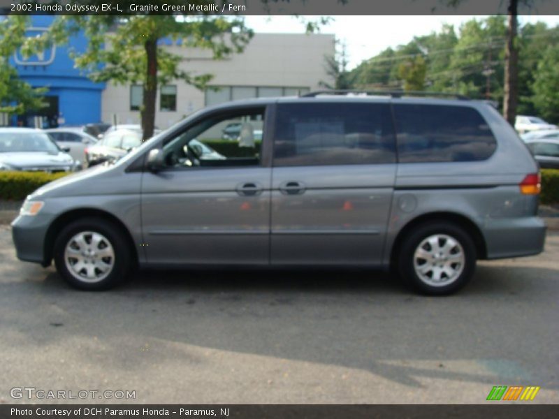 Granite Green Metallic / Fern 2002 Honda Odyssey EX-L