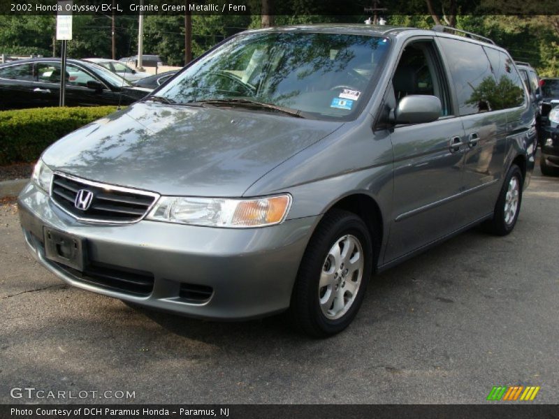 Granite Green Metallic / Fern 2002 Honda Odyssey EX-L