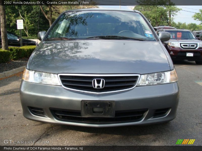 Granite Green Metallic / Fern 2002 Honda Odyssey EX-L