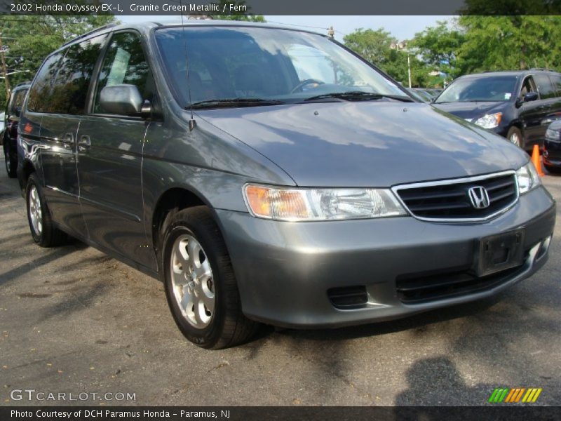 Granite Green Metallic / Fern 2002 Honda Odyssey EX-L