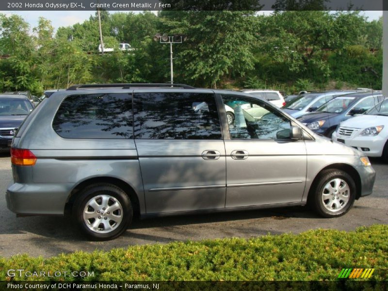 Granite Green Metallic / Fern 2002 Honda Odyssey EX-L