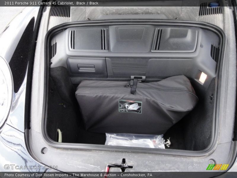  2011 911 Carrera 4S Cabriolet Trunk