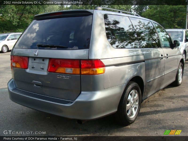 Granite Green Metallic / Fern 2002 Honda Odyssey EX-L
