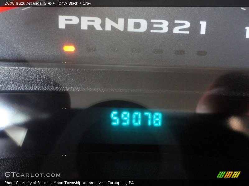 Onyx Black / Gray 2008 Isuzu Ascender S 4x4